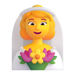 woman with veil β Fluent 3D
